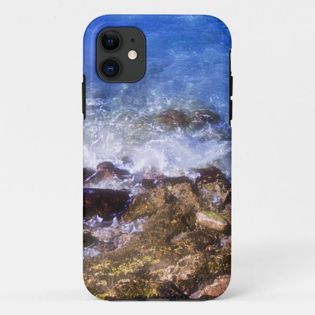 Capa Para iPhone Da Case-Mate Rochas da doca de Cozumel (Verso)