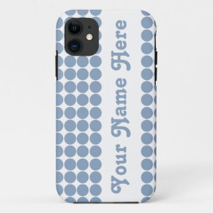 Capa Para iPhone Da Case-Mate Rock Blue Safari Dot com nome