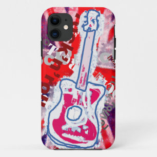 Capa Para iPhone Da Case-Mate rock & roll guitar