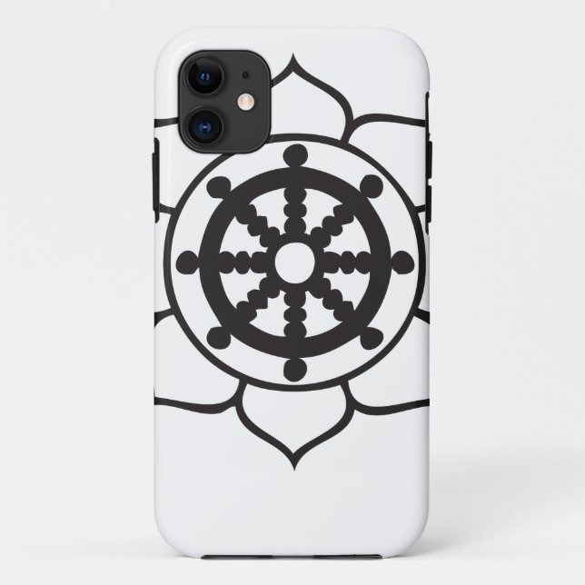Capa Para iPhone Da Case-Mate Roda Lotus de Dharma (Verso)