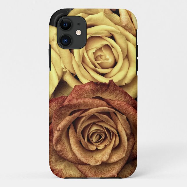 Capa Para iPhone Da Case-Mate Rosa amarelo e vermelho (Verso)