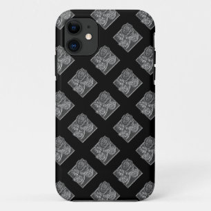 Capa Para iPhone Da Case-Mate Rosa-Diamantes-17-Prata-Preta-iPhone 5/5s