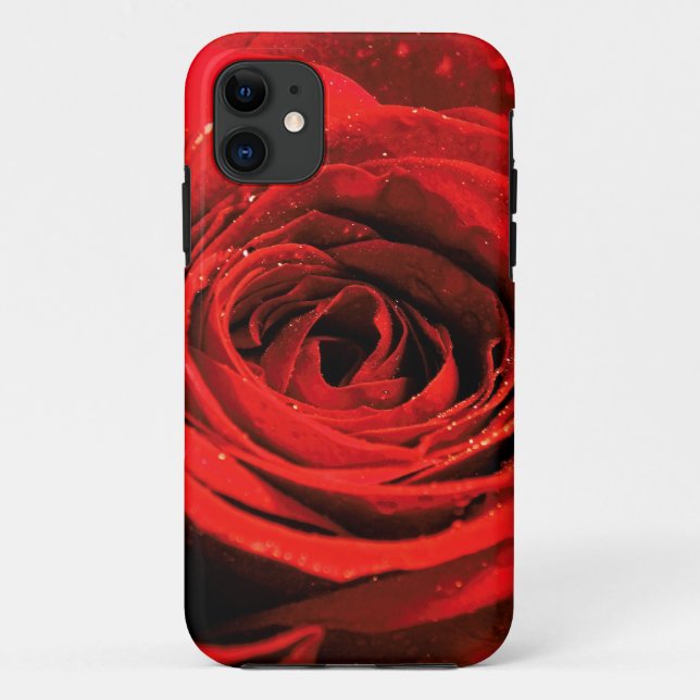 Capa Para iPhone Da Case-Mate Rosa vermelha I-phone mal há caixa (Verso)