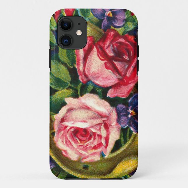 Capa Para iPhone Da Case-Mate Rosas (Verso)