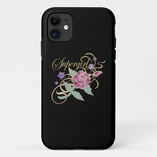 Capa Para iPhone Da Case-Mate Rosas de Rico super-menina (Verso)