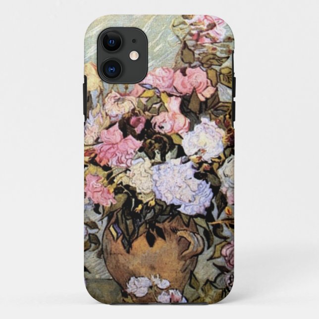 Capa Para iPhone Da Case-Mate Rosas de Van Gogh (Verso)