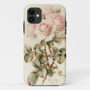 Capa Para iPhone Da Case-Mate Rosas românticos do Victorian do vintage