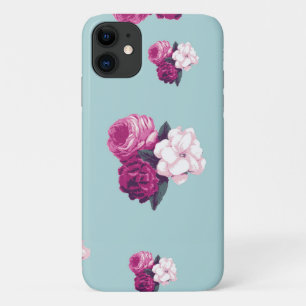 Capa Para iPhone Da Case-Mate Rosas Rosa, Rosas Brancas, Padrão De Flores