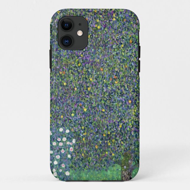 Capa Para iPhone Da Case-Mate Rosas sob as árvores, c.1905 (Verso)