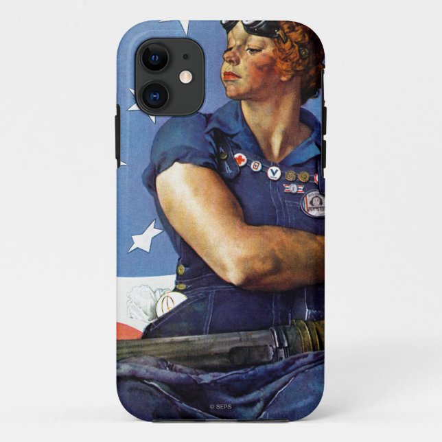 Capa Para iPhone Da Case-Mate Rosie o rebitador (Verso)
