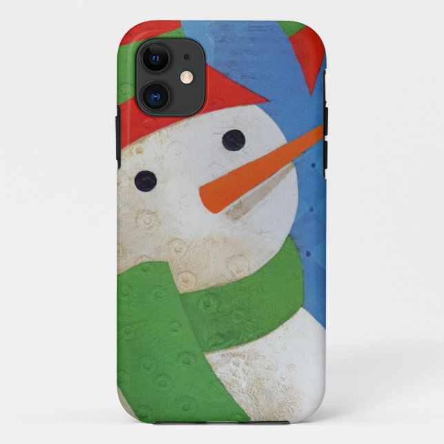 Capa Para iPhone Da Case-Mate Rosto de Neve (Verso)
