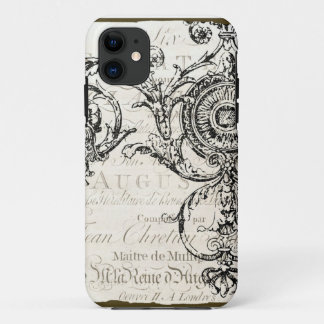 Capa Para iPhone Da Case-Mate roteiro do francês das coisas efêmeras do vintage