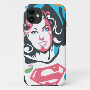 Capa Para iPhone Da Case-Mate Roteiros de abertura de cores da supergirl 3