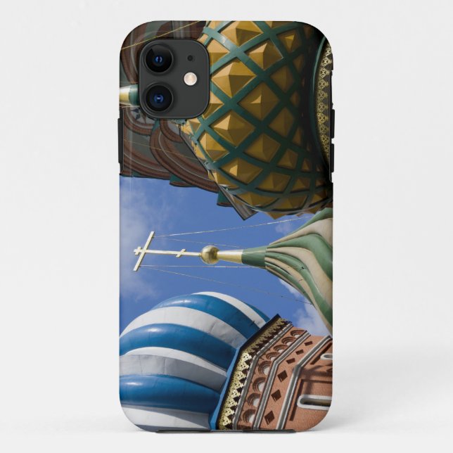 Capa Para iPhone Da Case-Mate Rússia, Moscou, Praça Vermelha. Basílica de São Ba (Verso)