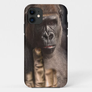 Capa Para iPhone Da Case-Mate sacudir do gorila do stinkfinger o exemplo do