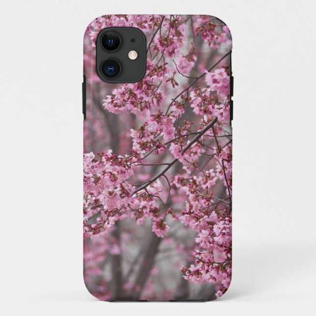 Capa Para iPhone Da Case-Mate Sakura Cherry Blossoms Fluindo Rosa (Verso)
