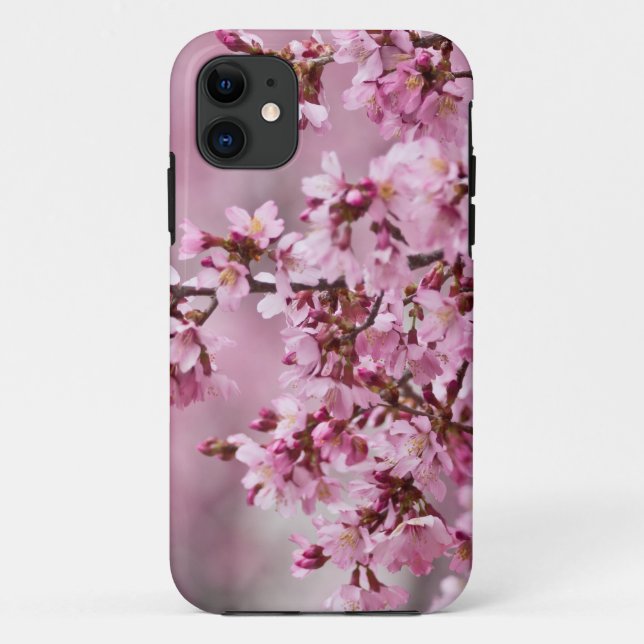 Capa Para iPhone Da Case-Mate Sakura Cherry Blossoms Pastel Pink Camadas (Verso)