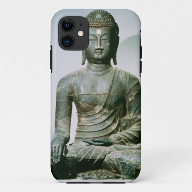 Capa Para iPhone Da Case-Mate Sakyamuni assentado Buddha de Ch'ungung-ni (ferro) (Verso)
