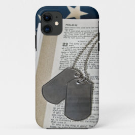 Capa Para iPhone Da Case-Mate Salmo 23 com dog tags