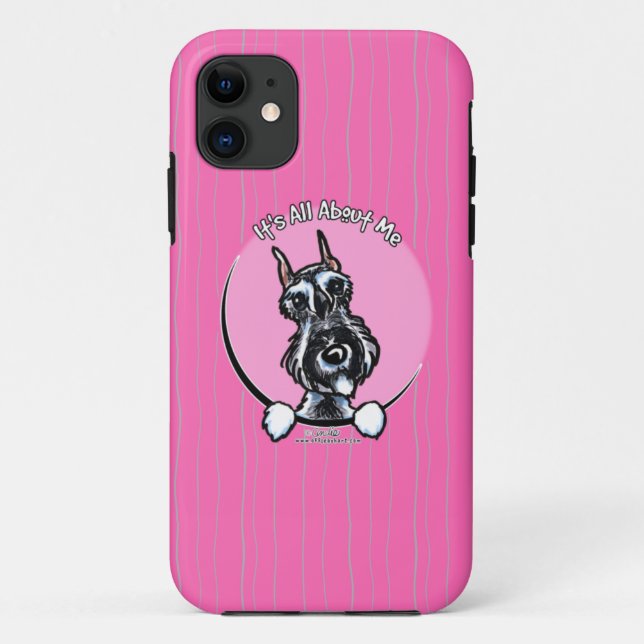 Capa Para iPhone Da Case-Mate Salt Pepper Schnauzer IAAM (Verso)
