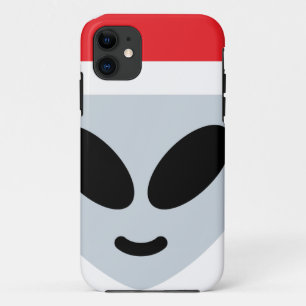 Capa Para iPhone Da Case-Mate santa claus alienígena emoji