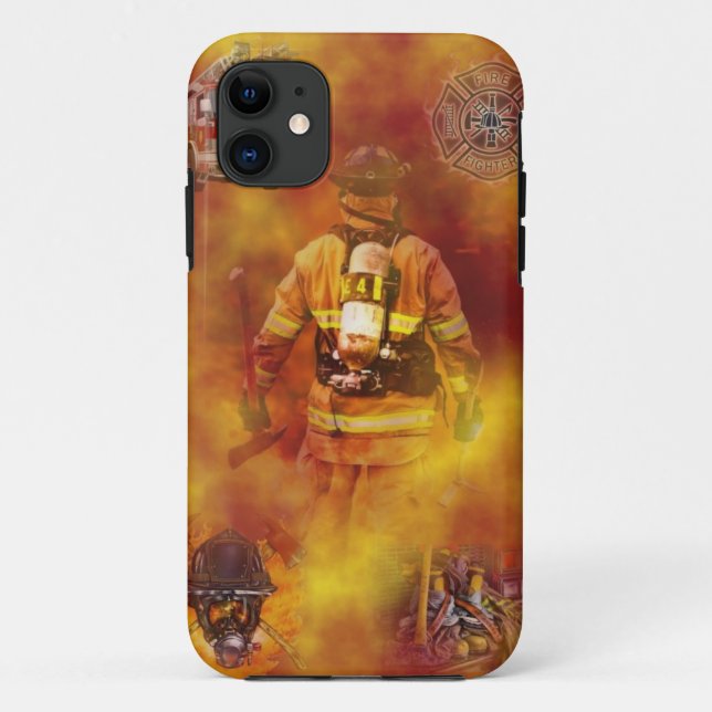 Capa Para iPhone Da Case-Mate Sapador-bombeiro (Verso)