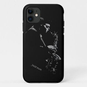 Capa Para iPhone Da Case-Mate Saxofone Jazz Player Art Design