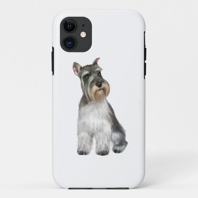 Capa Para iPhone Da Case-Mate Schnauzer (A11) (Verso)