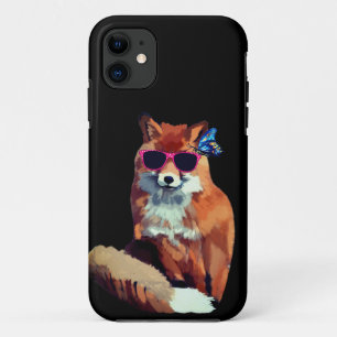 Capa Para iPhone Da Case-Mate SE Funky do iPhone do Fox + iPhone 5/5S, mal lá
