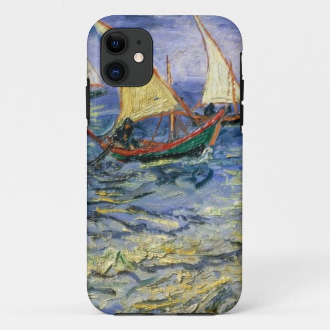 Capa Para iPhone Da Case-Mate Seascape de Vincent van Gogh (Verso)