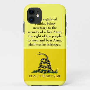 Capa Para iPhone Da Case-Mate Segunda alteração - não pise em mim