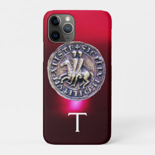 CAPA PARA iPhone DA Case-Mate SELO DA BORDA DO MOTOR KNIGHTS MONOGRAMA