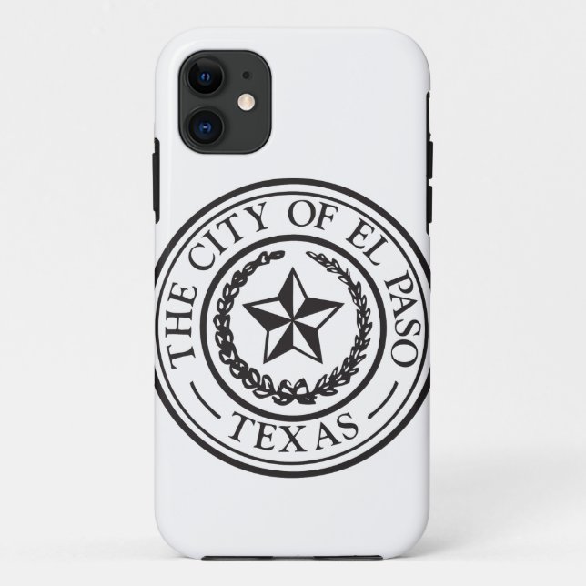 Capa Para iPhone Da Case-Mate Selo de El Paso (Verso)
