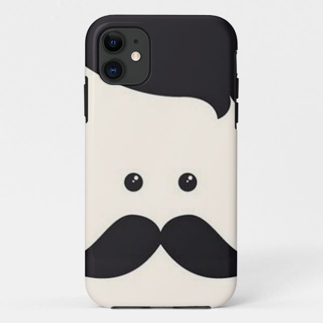 Capa Para iPhone Da Case-Mate Senhor Moustache! (Verso)