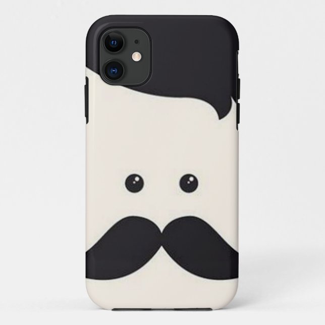 Capa Para iPhone Da Case-Mate Senhor Moustache! (Verso)