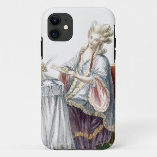 Capa Para iPhone Da Case-Mate Senhora elegante em sua mesa de molho, placa 'de