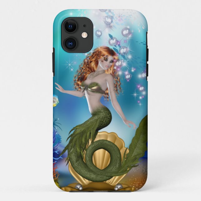 Capa Para iPhone Da Case-Mate Sereia no Mar (Verso)