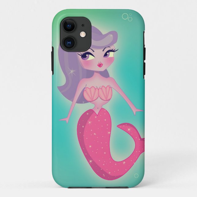 Capa Para iPhone Da Case-Mate Sereia pelo caso do iphone 5 de Sugarbrat (Verso)
