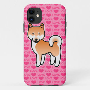 Capa Para iPhone Da Case-Mate Shiba Inu Love