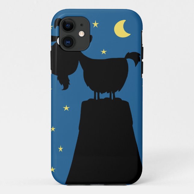 Capa Para iPhone Da Case-Mate Silhuette of Goat on Mountain (Verso)