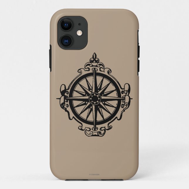 Capa Para iPhone Da Case-Mate Símbolo: Compasso (Verso)