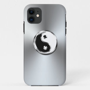 Capa Para iPhone Da Case-Mate Símbolo de Yin-Yang Gradic de Aço