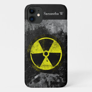 Capa Para iPhone Da Case-Mate Símbolo radioativo do Grunge
