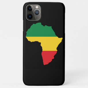 Capa Para iPhone Da Case-Mate Sinalizador África Verde, Dourada e Vermelha