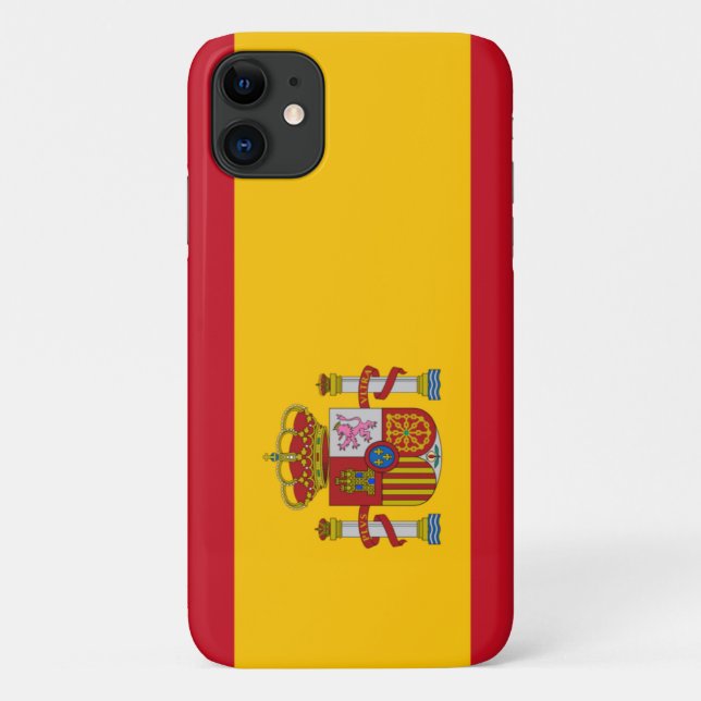 Capa Para iPhone Da Case-Mate sinalizador de espanha (Verso)