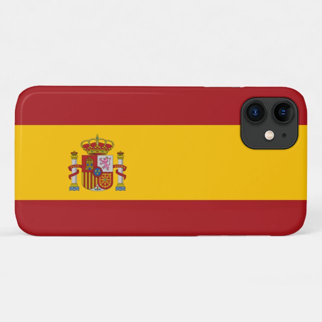 Capa Para iPhone Da Case-Mate Sinalizador de Espanha (Verso (horizontal))