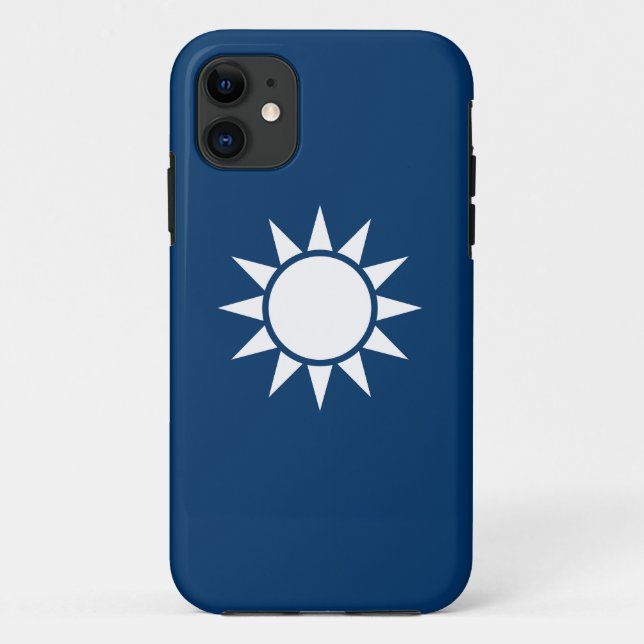Capa Para iPhone Da Case-Mate Sinalizador Taiwan "Classic" (Verso)