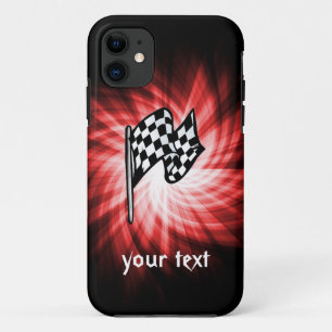 Capa Para iPhone Da Case-Mate Sinalizador verificado; vermelho