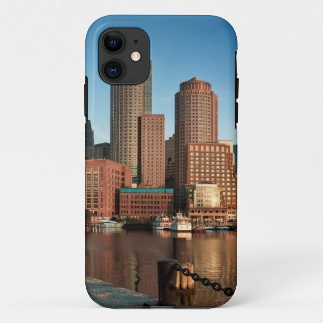 Capa Para iPhone Da Case-Mate Skyline de Boston (Verso)