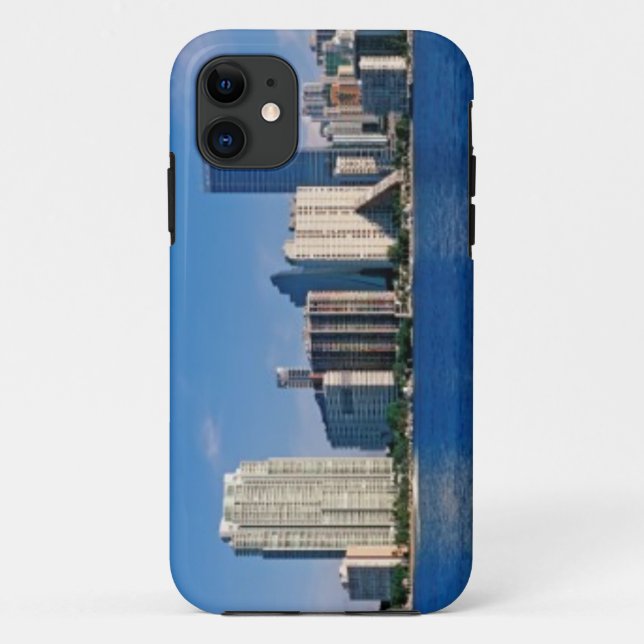 Capa Para iPhone Da Case-Mate Skyline de Miami, Florida (Verso)